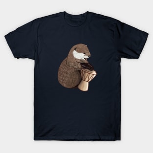 Otter plays the djemba T-Shirt